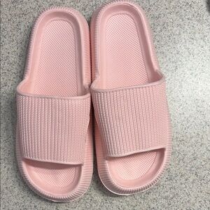 Pink Women's Slide Slippers
